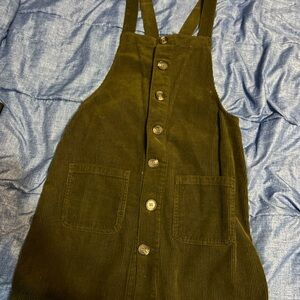 Blue Spice Olive Corduroy Garment